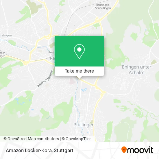 Карта Amazon Locker-Kora