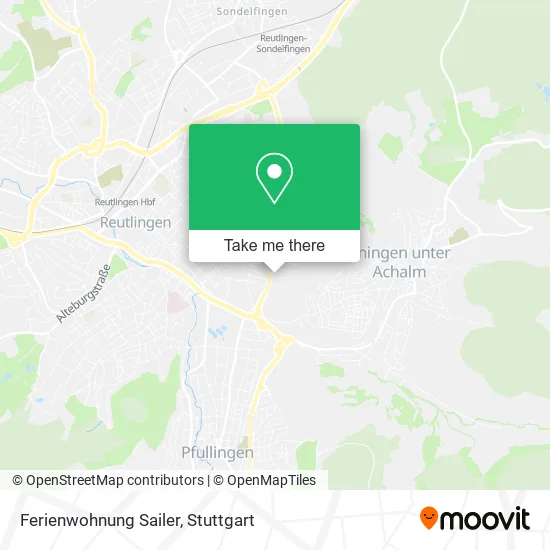 Карта Ferienwohnung Sailer