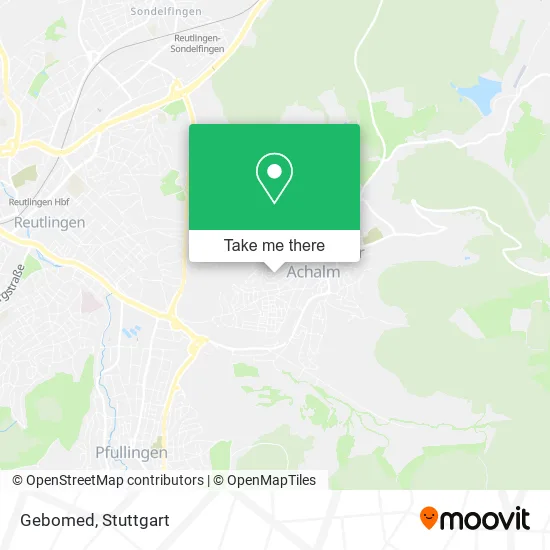 Карта Gebomed