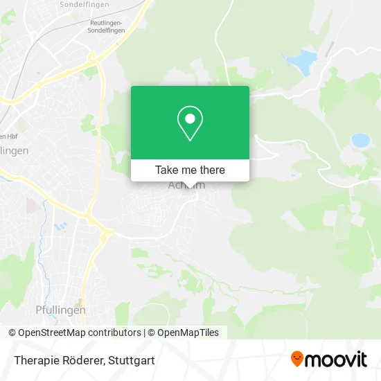 Карта Therapie Röderer