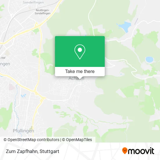 Карта Zum Zapfhahn
