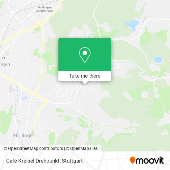 Café Kreisel Drehpunkt map