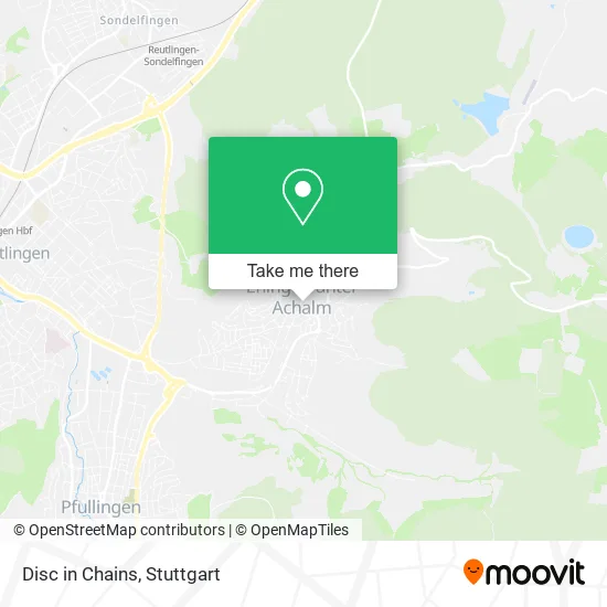 Карта Disc in Chains