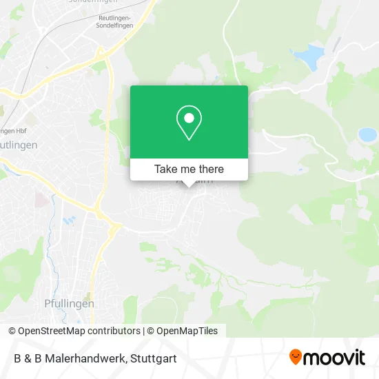 Карта B & B Malerhandwerk