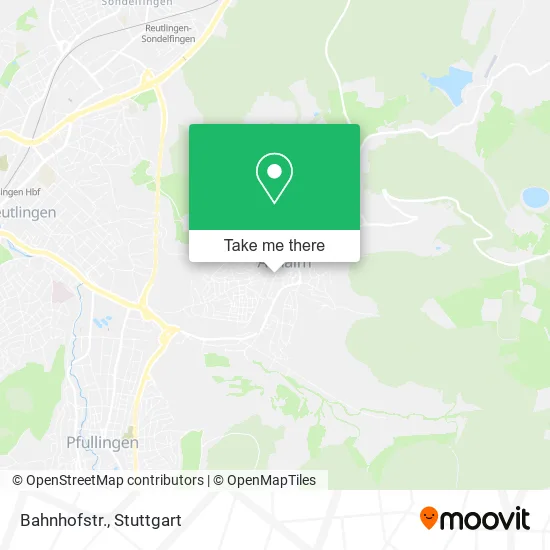 Карта Bahnhofstr.