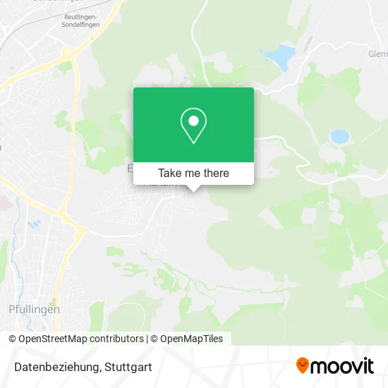 Карта Datenbeziehung