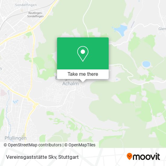 Vereinsgaststätte Skv map