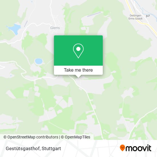 Карта Gestütsgasthof
