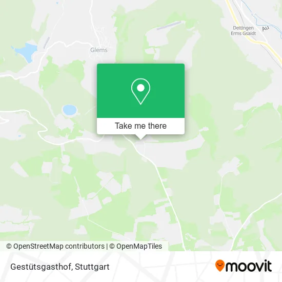 Карта Gestütsgasthof