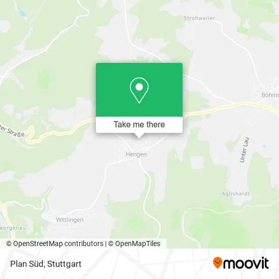 Карта Plan Süd