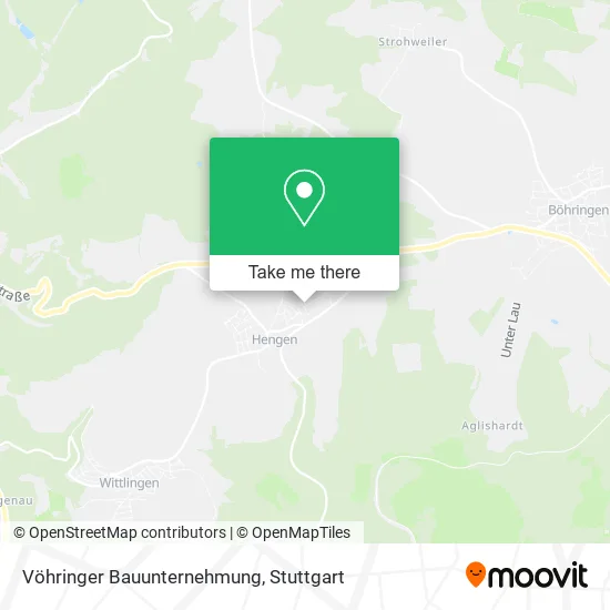 Карта Vöhringer Bauunternehmung
