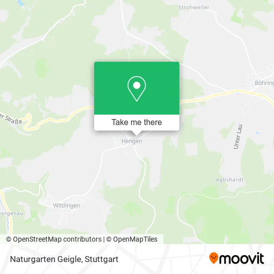 Карта Naturgarten Geigle