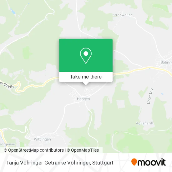 Карта Tanja Vöhringer Getränke Vöhringer