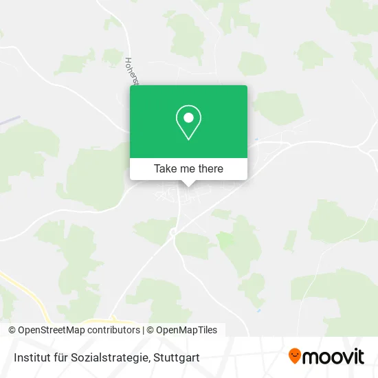 Карта Institut für Sozialstrategie