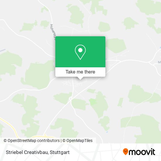 Striebel Creativbau map