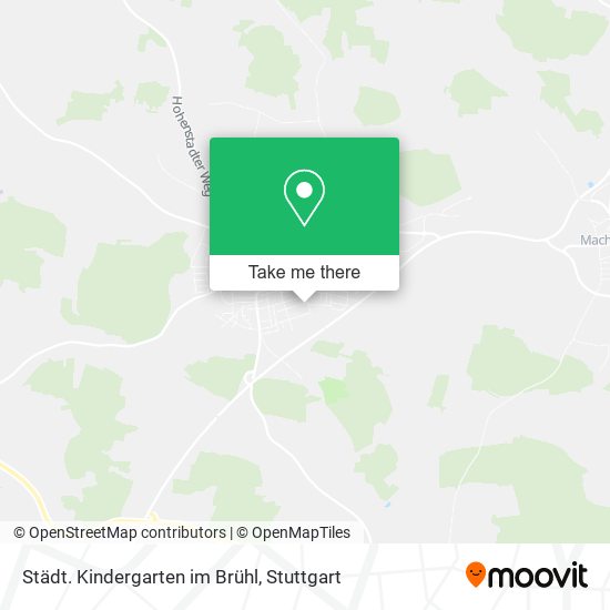 Städt. Kindergarten im Brühl map