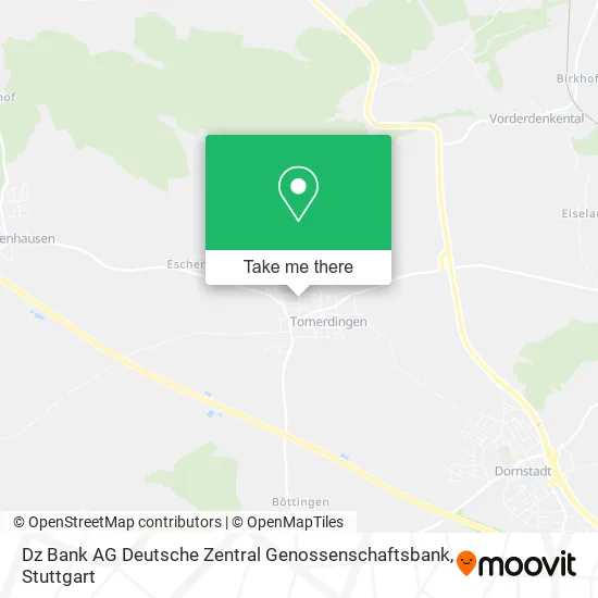 Карта Dz Bank AG Deutsche Zentral Genossenschaftsbank