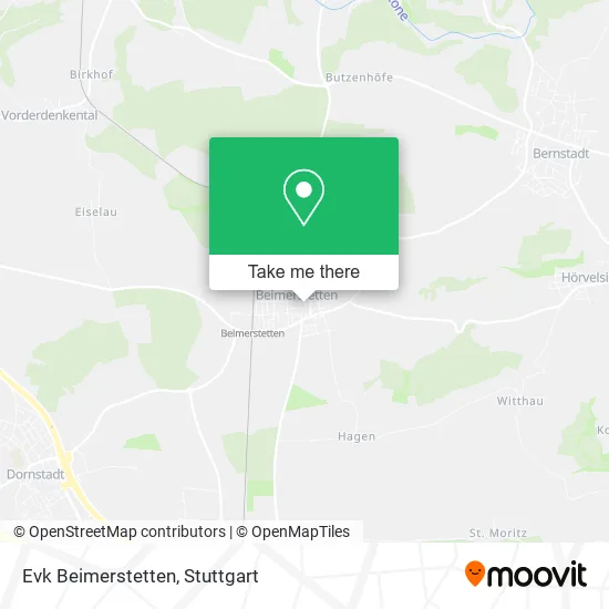 Карта Evk Beimerstetten