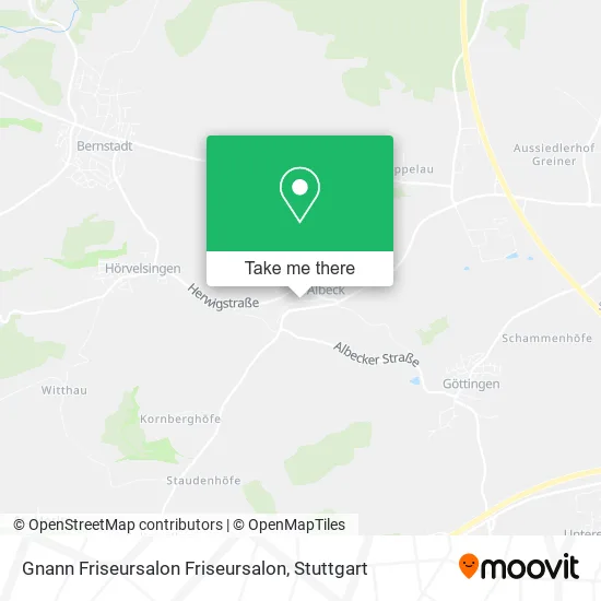 Карта Gnann Friseursalon Friseursalon