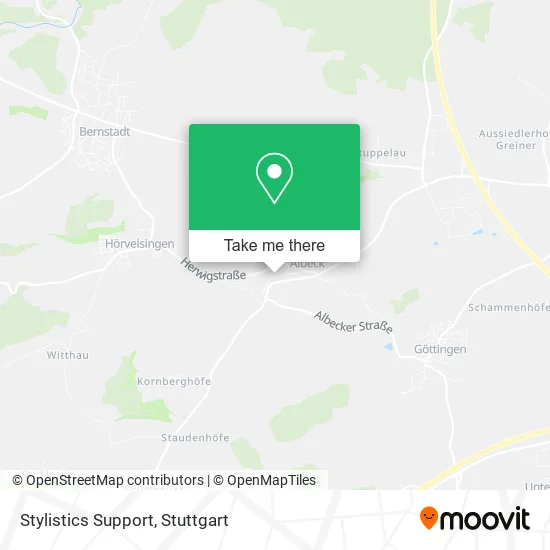 Карта Stylistics Support