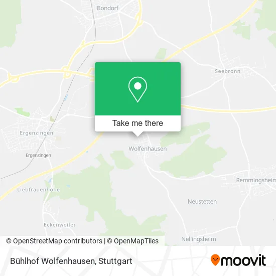 Карта Bühlhof Wolfenhausen