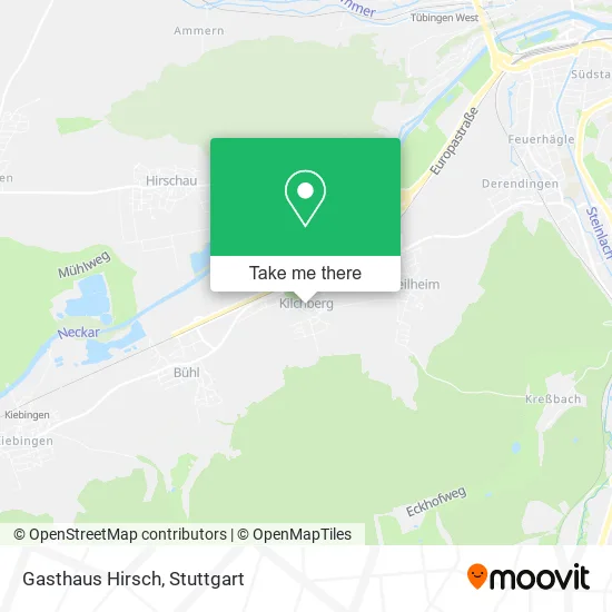 Карта Gasthaus Hirsch