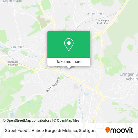 Street Food L' Antico Borgo di Melissa map