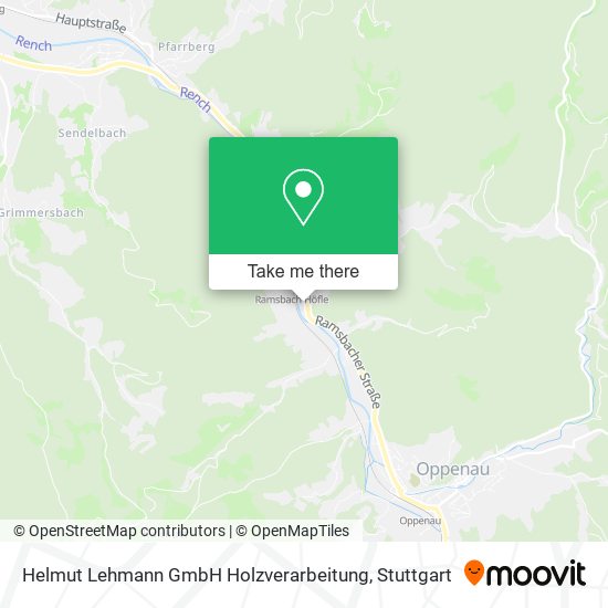 Карта Helmut Lehmann GmbH Holzverarbeitung