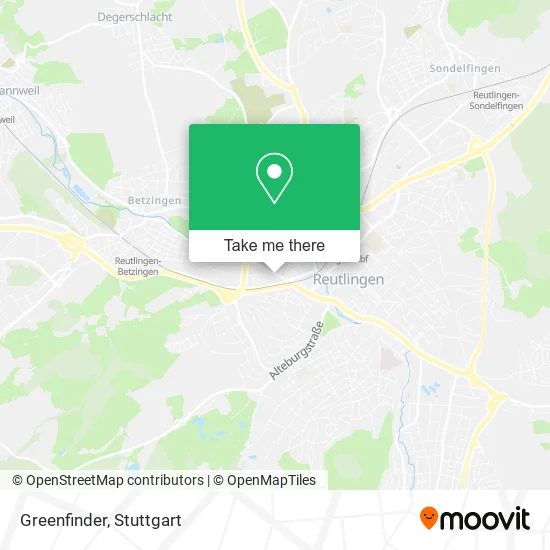 Карта Greenfinder