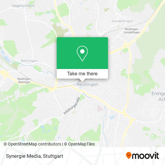 Synergie Media map