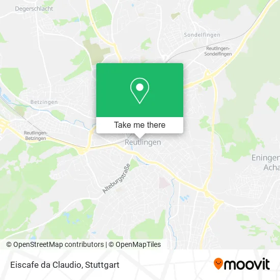 Eiscafe da Claudio map