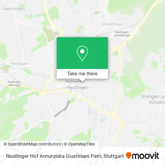 Карта Reutlinger Hof Annunziata Giustiniani Patri