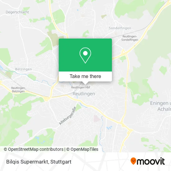 Карта Bilqis Supermarkt