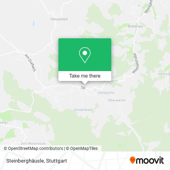 Steinberghäusle map