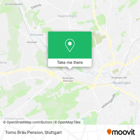 Карта Tomo Bräu Pension