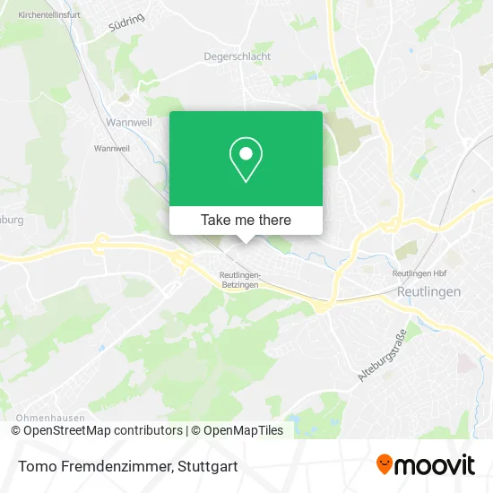 Карта Tomo Fremdenzimmer