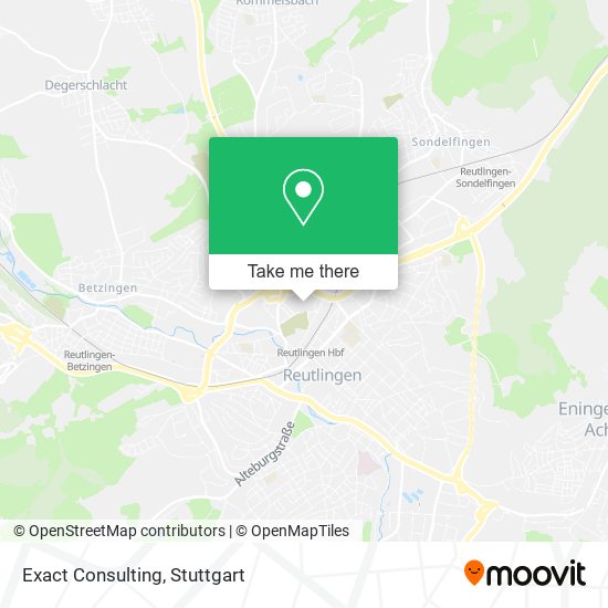 Exact Consulting map
