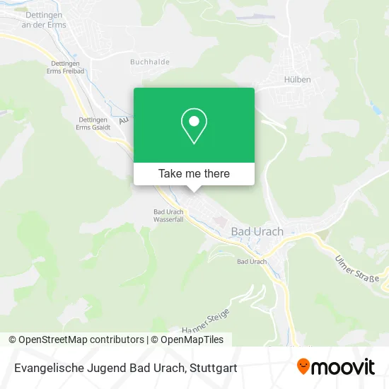 Карта Evangelische Jugend Bad Urach