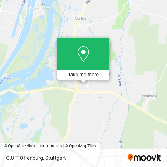 Карта G.U.T Offenburg