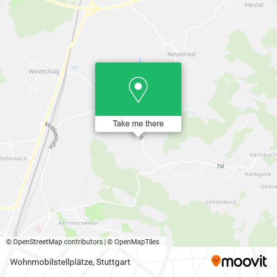 Карта Wohnmobilstellplätze