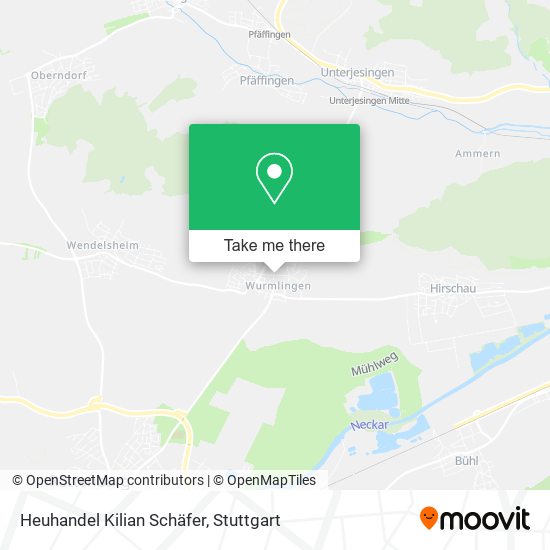 Heuhandel Kilian Schäfer map