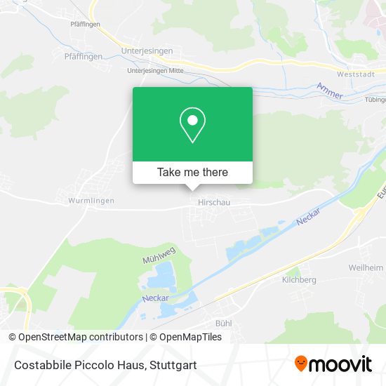 Costabbile Piccolo Haus map