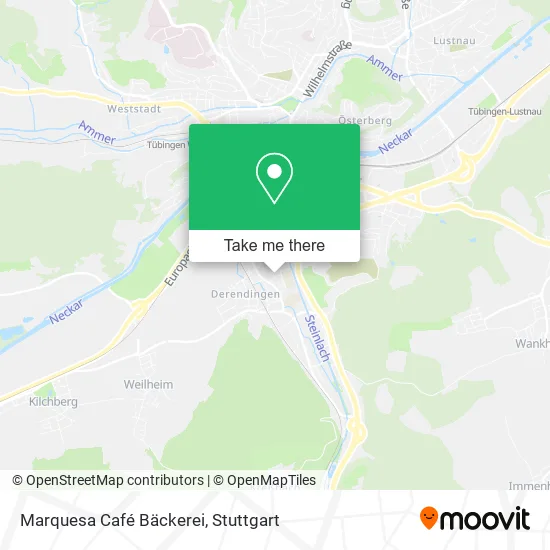 Карта Marquesa Café Bäckerei