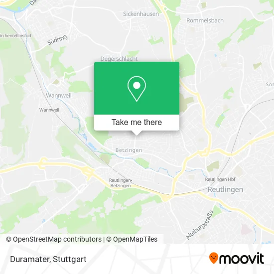 Карта Duramater