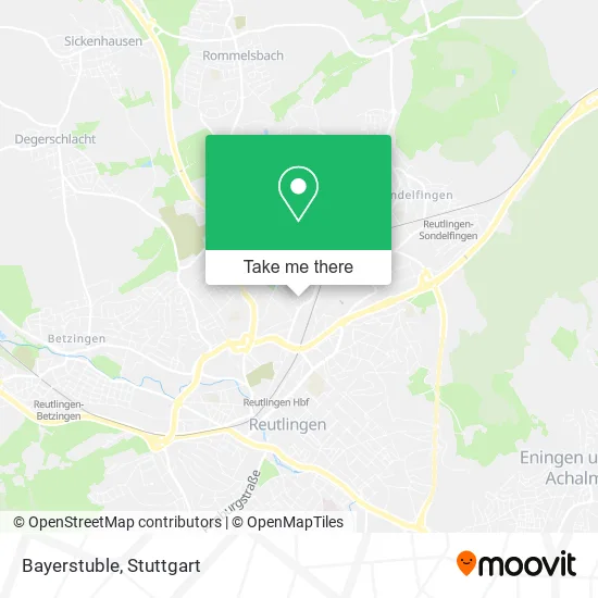 Карта Bayerstuble