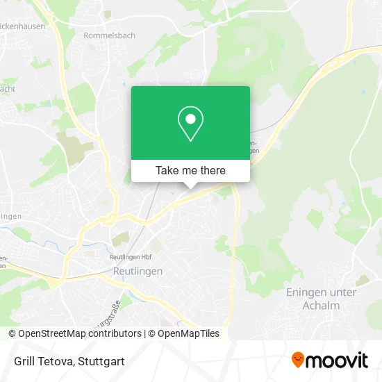 Карта Grill Tetova