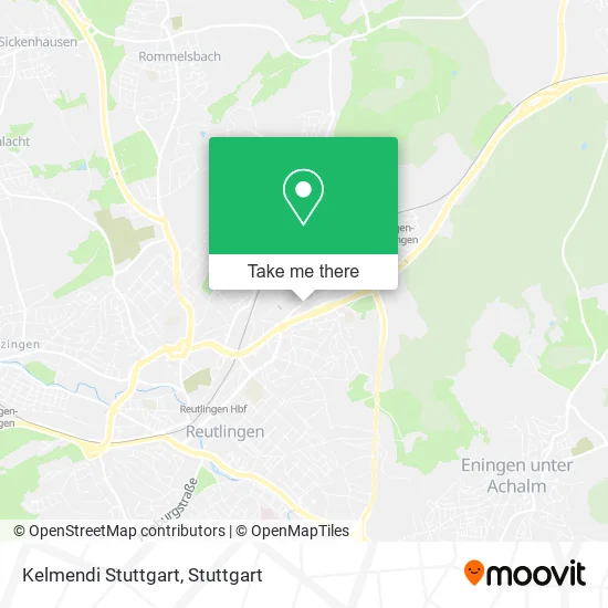 Карта Kelmendi Stuttgart