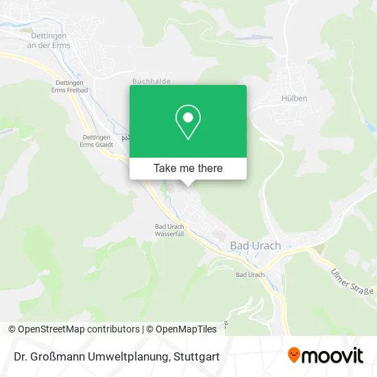 Карта Dr. Großmann Umweltplanung