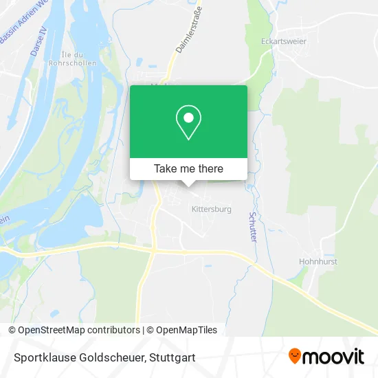 Карта Sportklause Goldscheuer