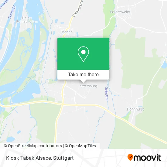 Карта Kiosk Tabak Alsace